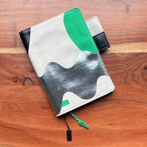 A6 Hobonichi Abstract Canvas Notebook Cover